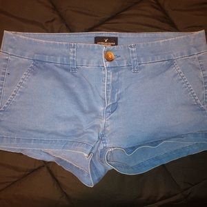 American Eagle blue shorts